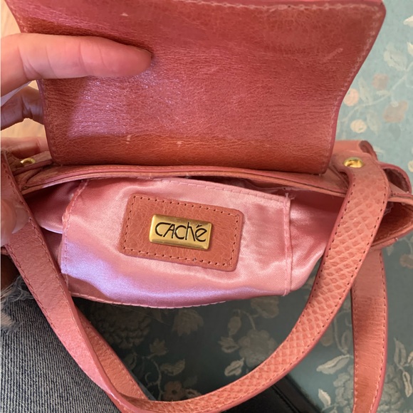 Vintage Y2K Cache Handbag 100% leather - Picture 3 of 4